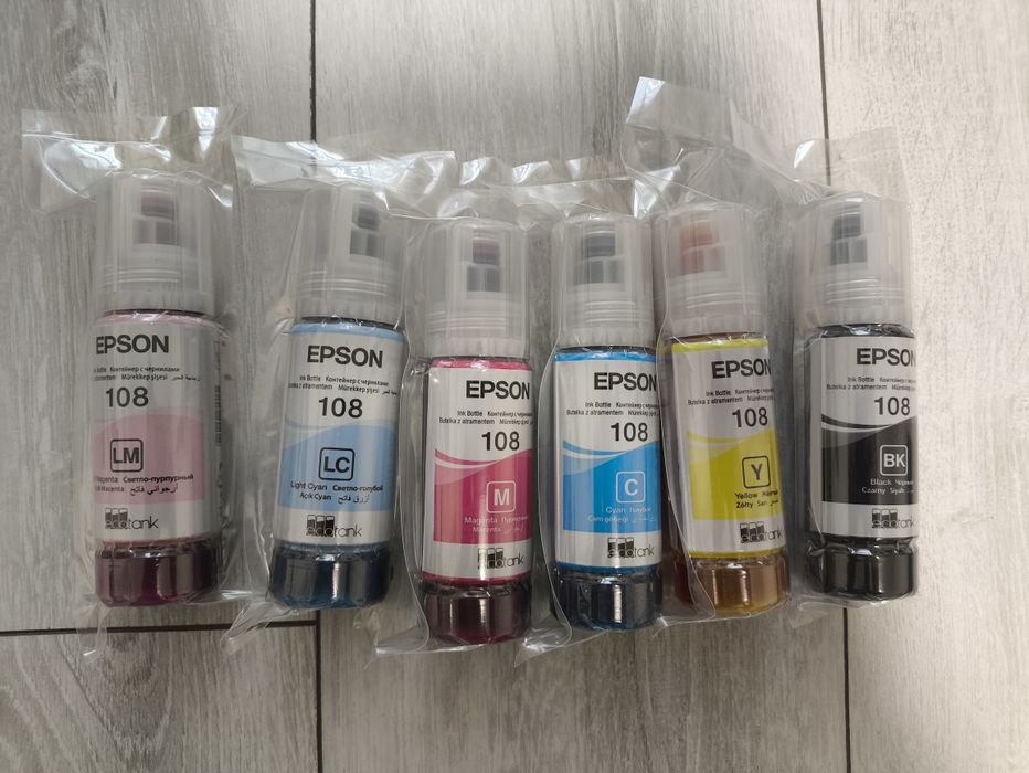Чернила чорнило епсон epson l8050 108