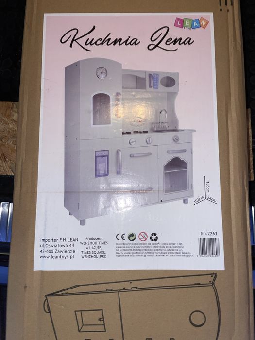 Lean Toys Kuchnia Drewniana Lena dla dzieci - nowa!