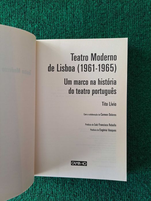 Teatro Moderno de Lisboa (1961-1965) - Tito Lívio com a colaboração de Carmen Dolores