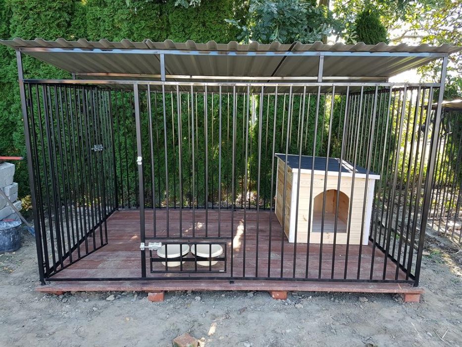 Kojec Klatka Zagroda Buda dla psa 2mx2m Montaż Gratis Solidny.