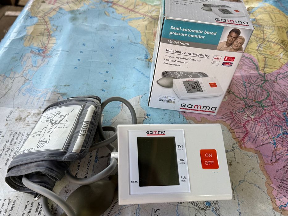 Полуавтоматический тонометр Gamma Semi