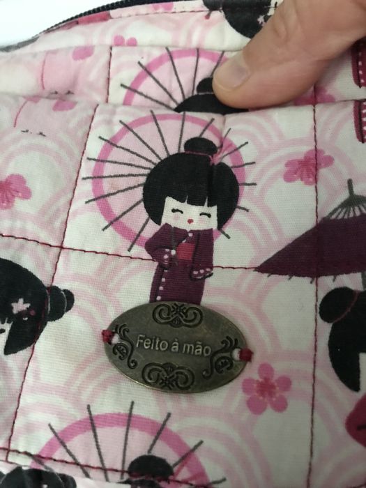 Mala a tiracolo feita a mao