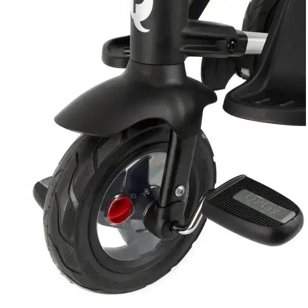 Складаний триколісний дитячий велосипед Qplay Nova+ Rebbel/Чорний вело