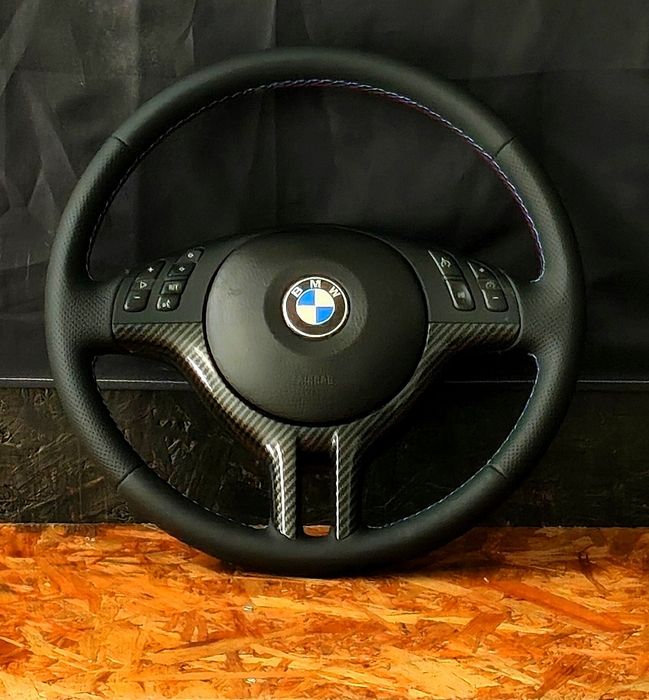 Volante multifunções bmw pack sport personalizado completamente novo