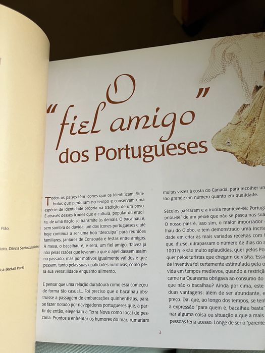 Livro Receitas de Bacalhau