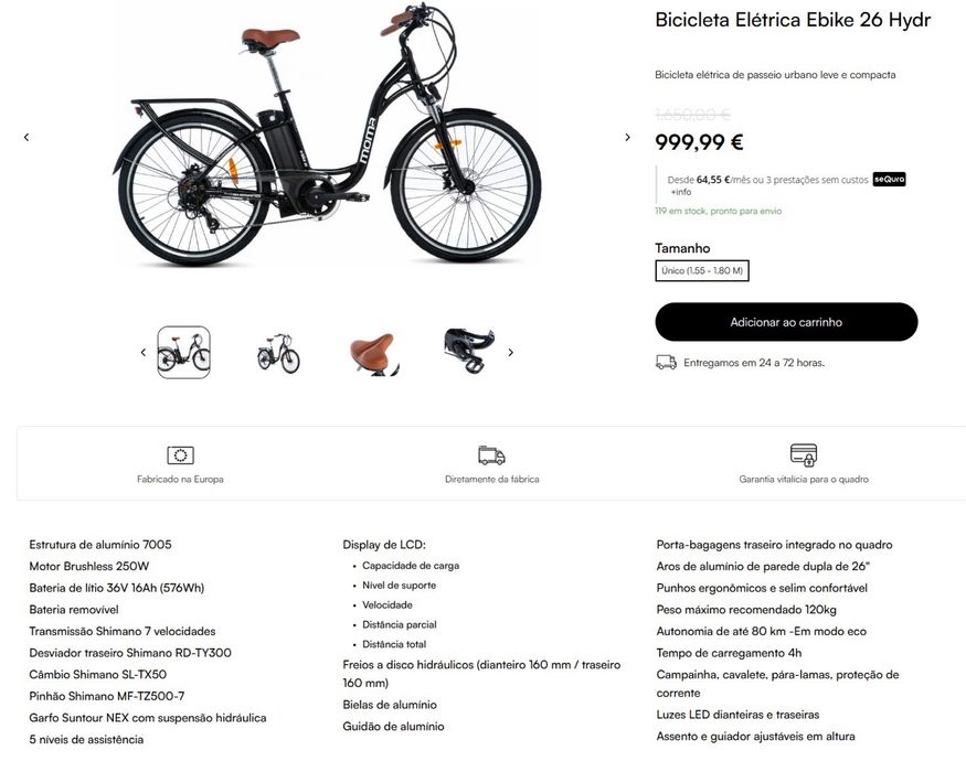 Bicicleta eletrica