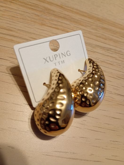 Kolczyki kwadraty Xuping