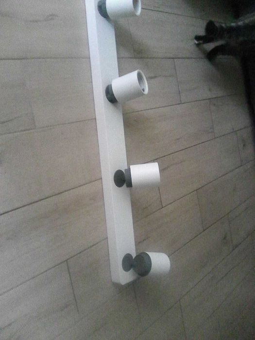 Plafon -lampa led 4 punktowa regulowana biała