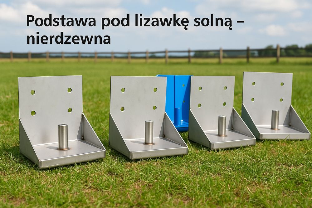 Podstawa pod lizawkę solną – stal nierdzewna 3 mm