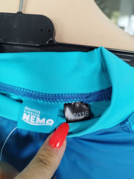R.110 116 gdzie jest Nemo bluzeczka na plażę SPF50 dla chłopca