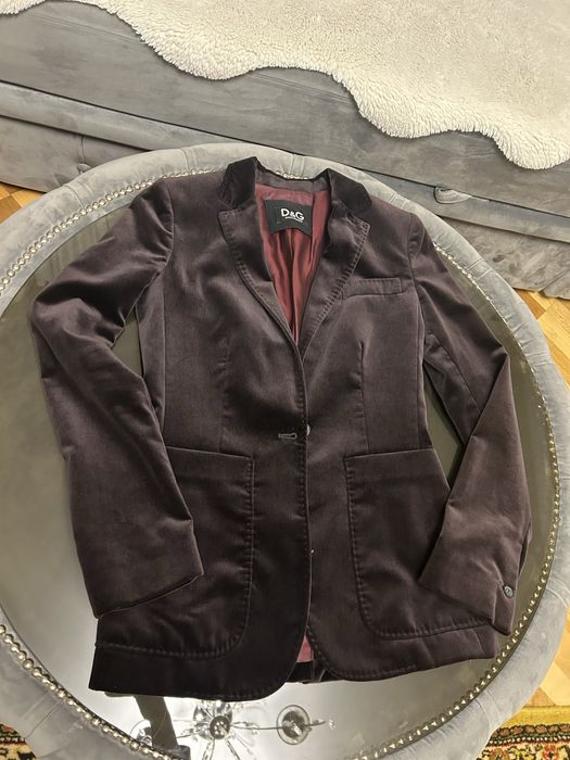 Жіночий бархатний піджак Dolce Gabbana