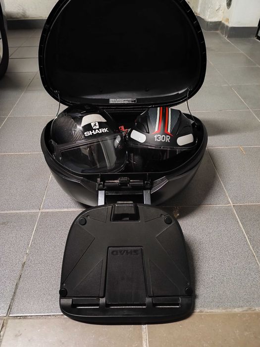 MALA SHAD SH48 TITANIUM PACK (Painel carbono+encosto) Smart lock