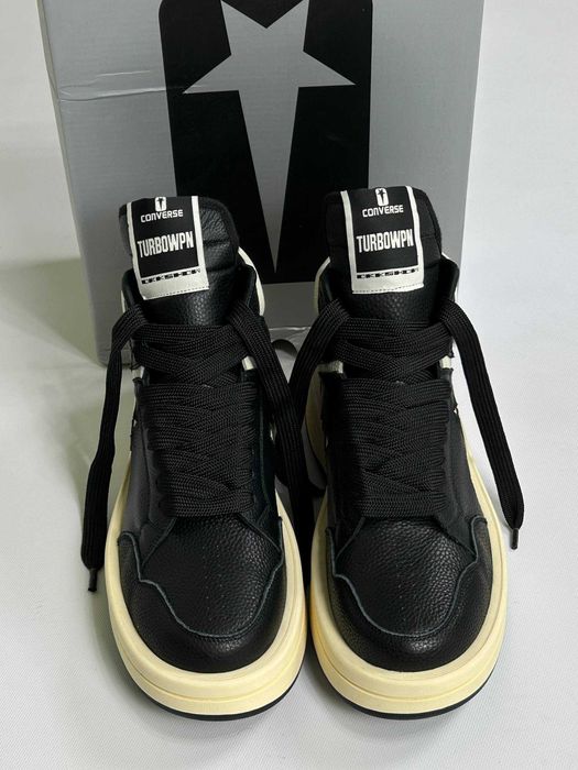 Кеди Converse DRKSHDW TURBOWPN чорні кросівки кеды черные кроссовки 43