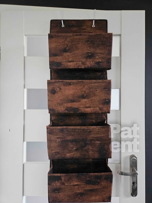 Wiszący organizer pudełka do powieszenia z 4 kieszeniami na drzwi