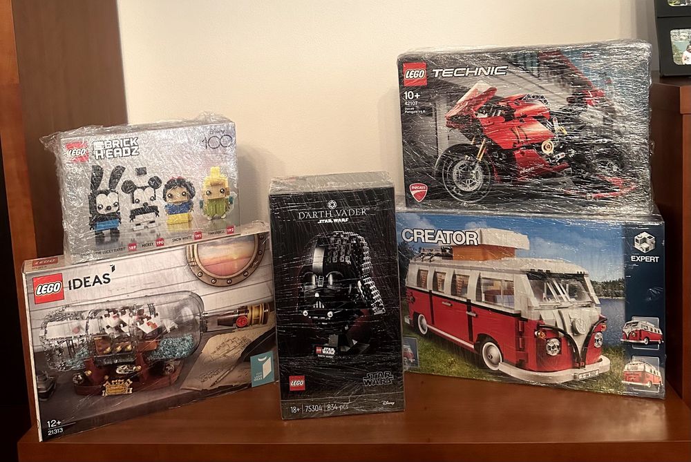 Coleçāo LEGO SELADA para venda