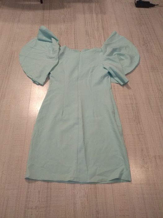 Miętowa sukienka rozm. 36