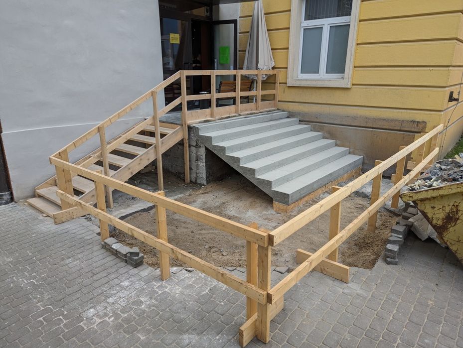 Schody betonowe Siedem Stopni