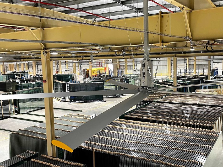 Wentylator TK HELI do obory, magazynu, przemysłu