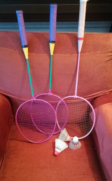 3 Raquetes de Badmington