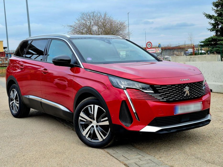 Peugeot 5008 LIFT 2021r. 7 Osobowy, Full Led, Tylko 82tyś. Piękny Kolor!