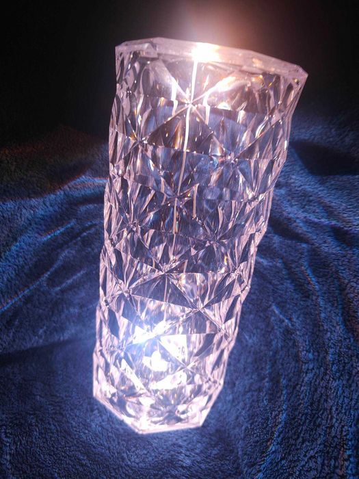 Candeeiro Led Touch Cristal Diamond!