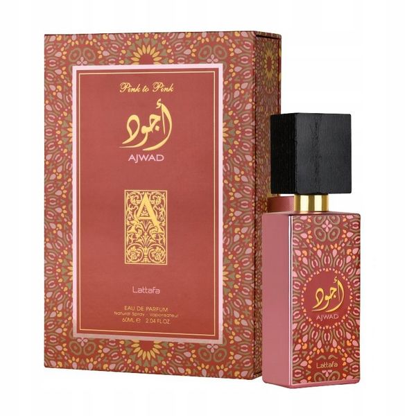 Lattafa Ajwad Pink To Pink EDP Świeży Słodki Zapach dla Kobiet 60 ml
