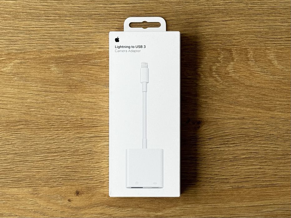 Оригінальний перехідник Apple Lightning to USB 3 Camera Adapter MX5J3