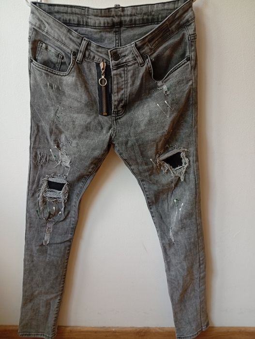 Dsquared2 slim stretch jeans męskie jąk nowe