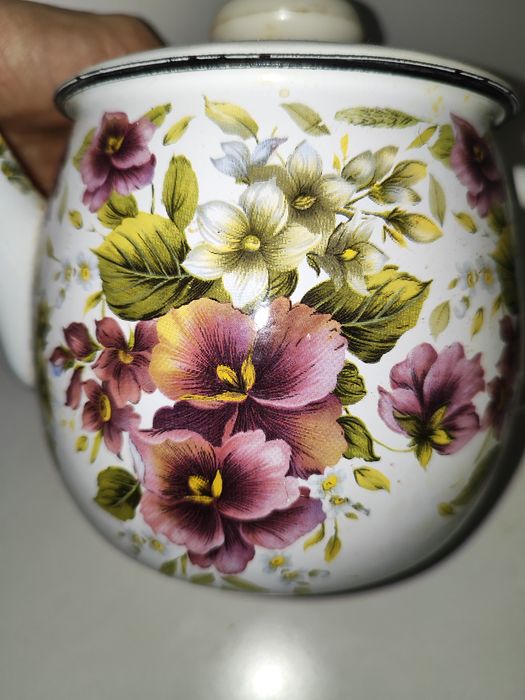 Чайничек заварник эмалированный заварочний заварочный