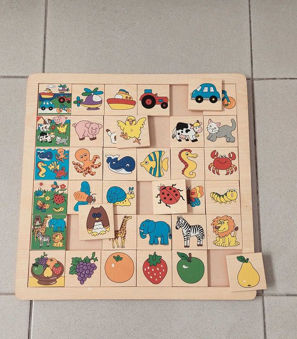 Brinquedos Didáticos de madeira
