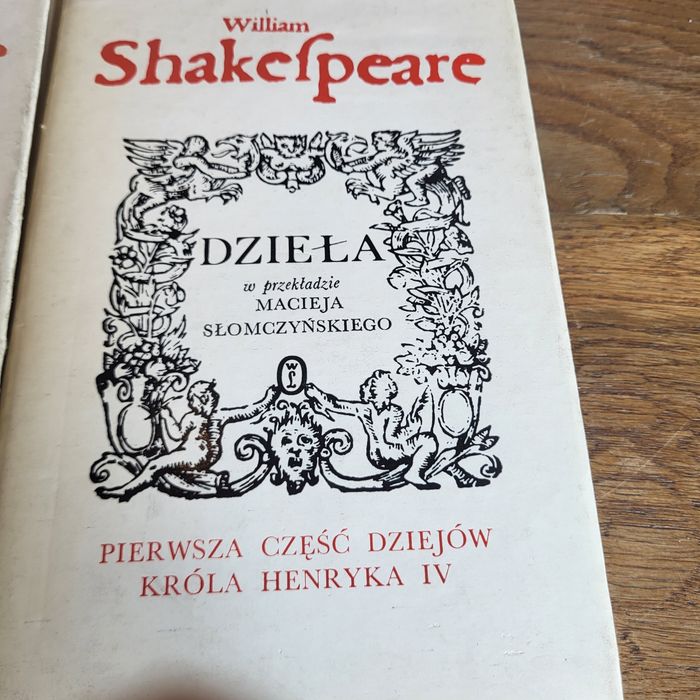 Książka 3sztuki William Shakespeare ³⁶