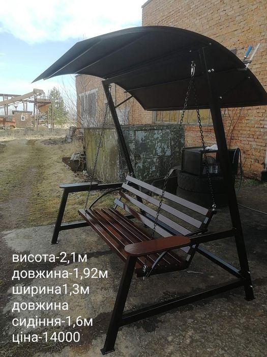Виготовляємо ковані гойдалки, садові гойдалки, крісла кокони