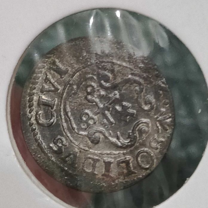 Szeląg ryski, Krystyna Wazówna, Ryga ok. 1650