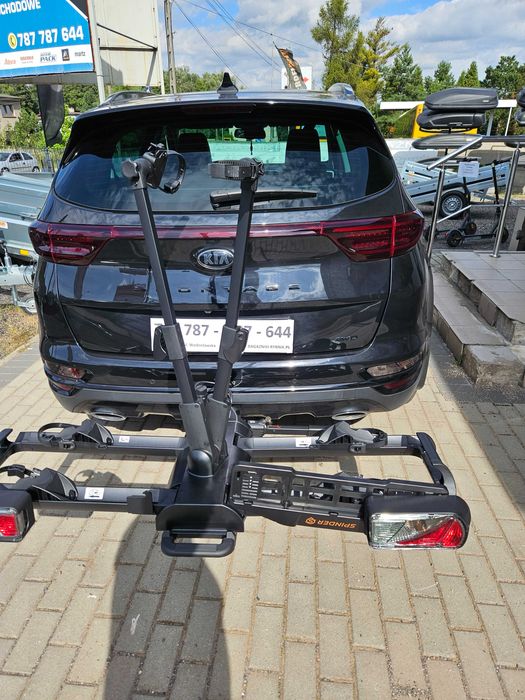 Bagażnik Platforma rowerowa na hak SPINDER TX2 z możliwością rozbudowy