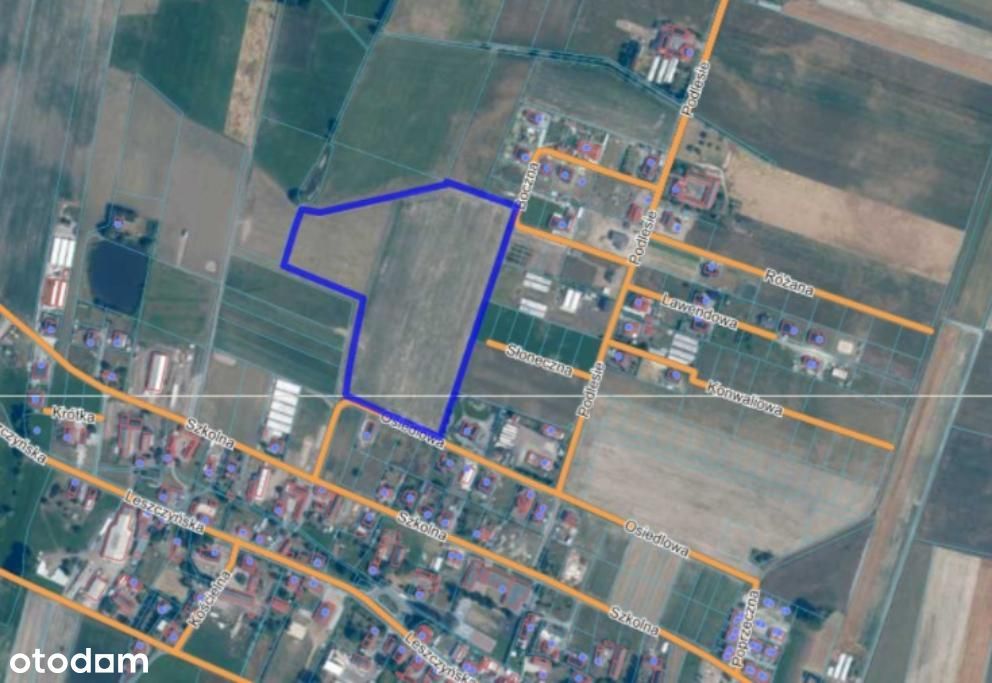kompleks działek budowlanych - Jezierzyce Kościelne