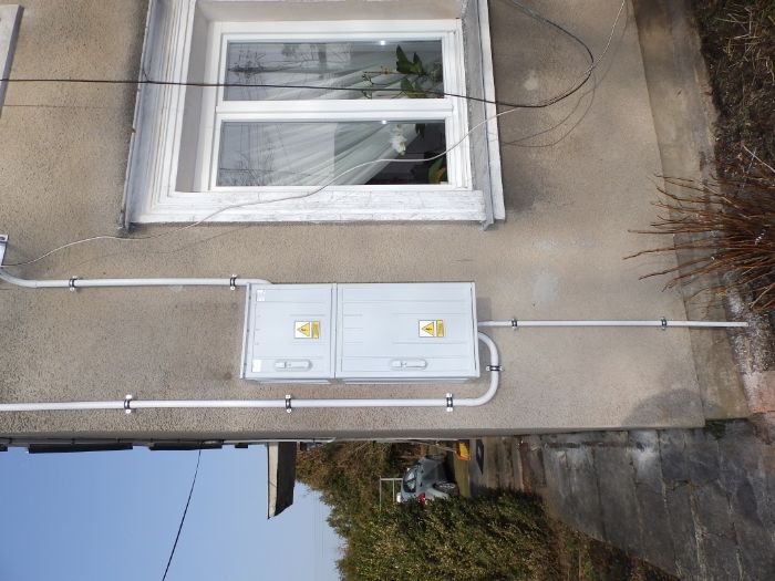 Elektryk , przyłącza , prowizorki budowlane , Usługi elektryczne