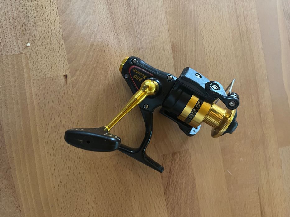 Carreto pesca Penn slammer 260 estado novo boia chumbadinha spinning ligeiro