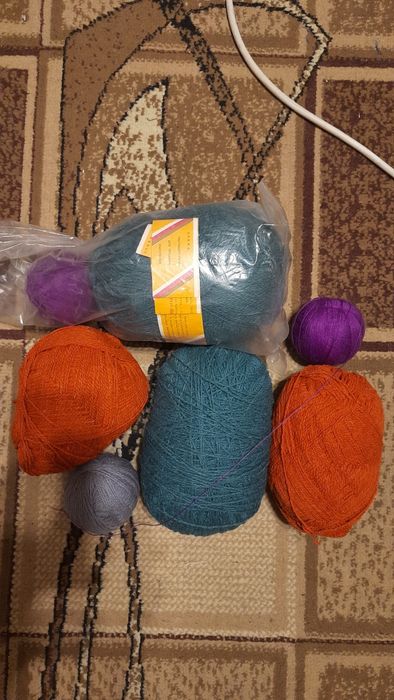 Пряжа  шерстяная