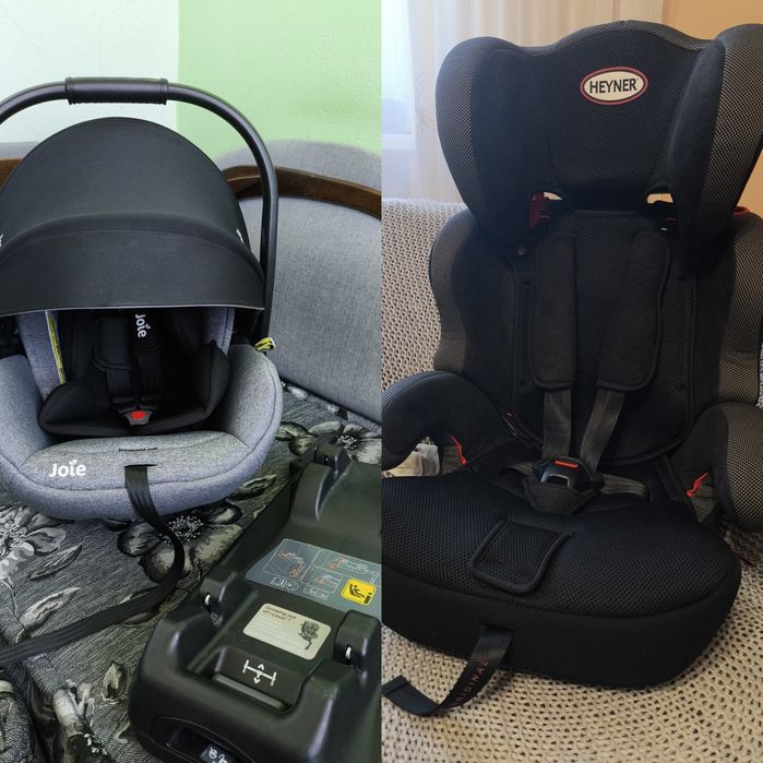 Heyner 9-36кг, joie isofix 0-13кг