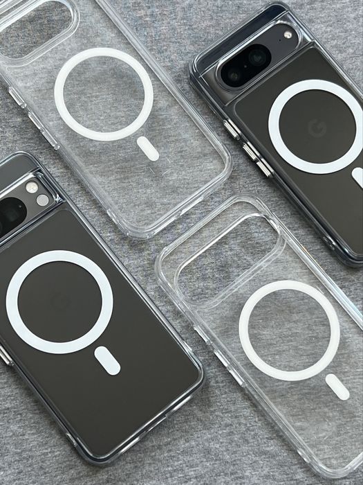 Прозорі MagSafe ЧОХЛИ WAVE для Pixel 10 Pro - 8a | РІЗНІ МОДЕЛІ / NEW