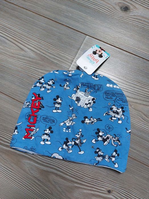 Czapeczka  jesienno wiosenna nowa Mickey 86/92 cm