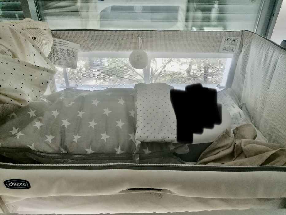 Berço NEXT2ME Chicco Magic White Snow