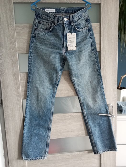 Spodnie jeansowe damskie Zara rozmiar 36 nowe
