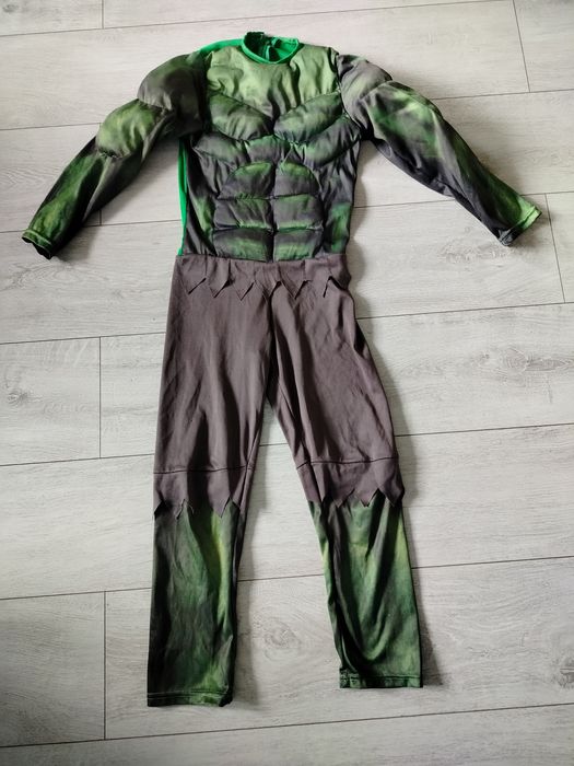 Kostium Hulk 128 z mięśniami