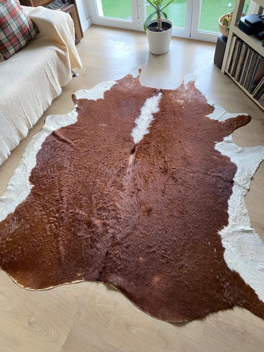 Tapete pele de vaca Ikea