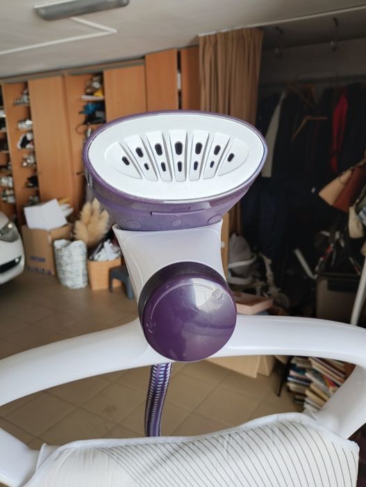 Ferro vertical a vapor
