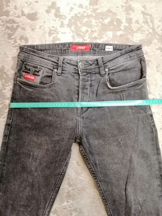 Чоловічі Джинси "LOUIS" (Skinny Fit, W33, Сірий)