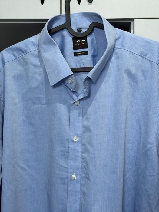 Niebieska koszula męska xxl