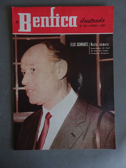 Revista O Benfica Ilustrado nº 93 ano 1965