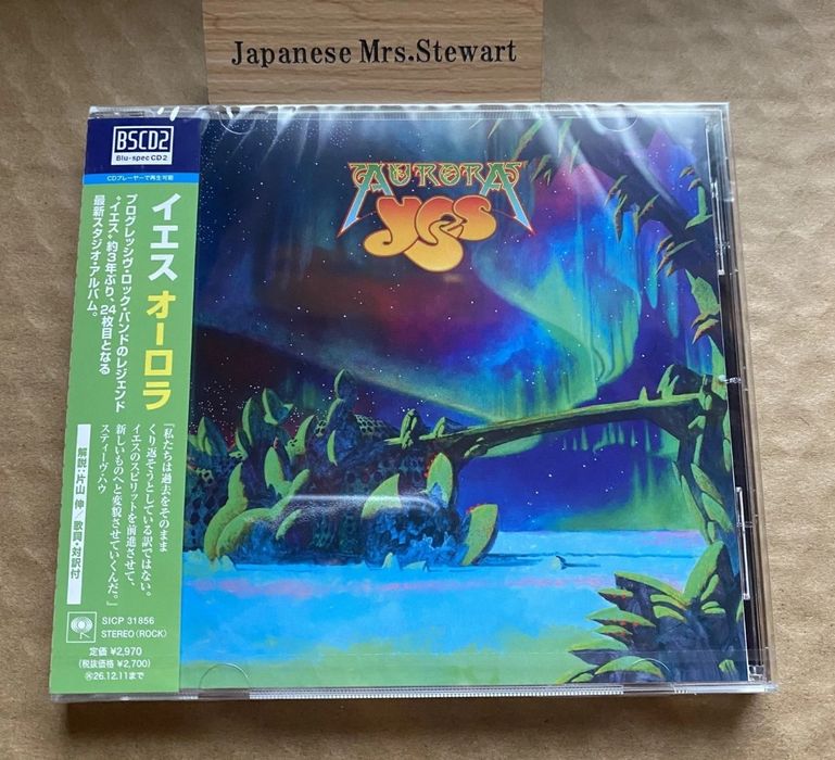 Yes Aurora Bluspec Japan cd